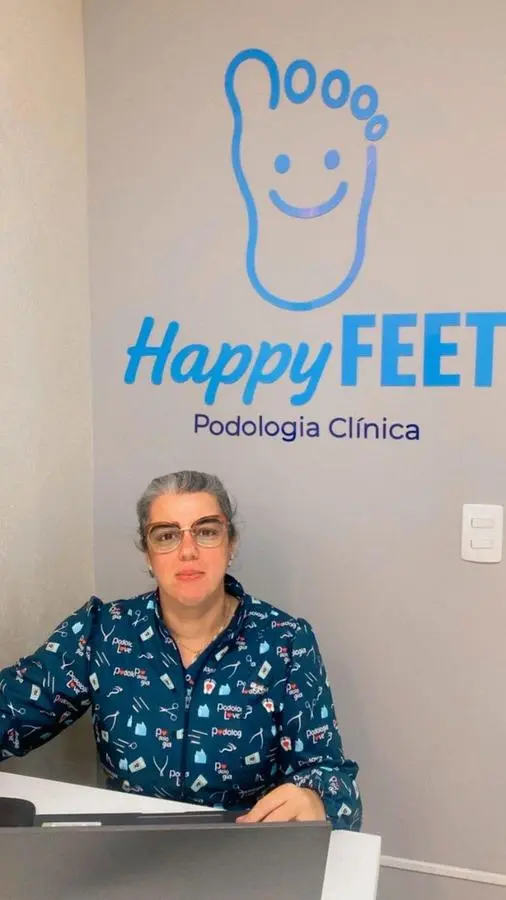 Tatiana Winheski Martínez na recepção da HappyFEET
